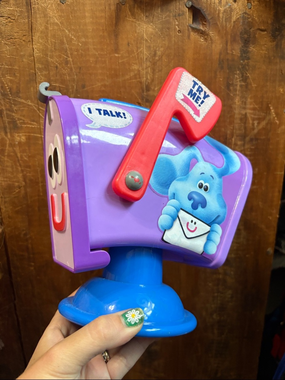 Blues Clues & You Mail Time Talking Mailbox with letters